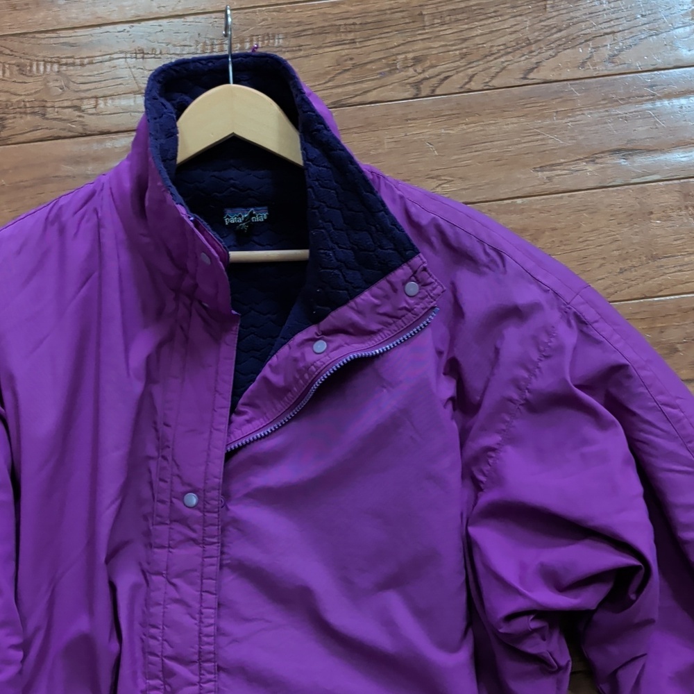 Patagonia Vintage Purple Long Lined Jacket - Picture 4 of 9